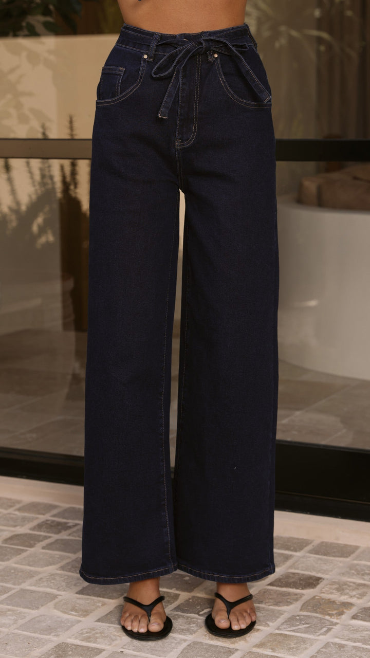 Anoukelle | Women's Jeans Wide Leg Everyday Wear