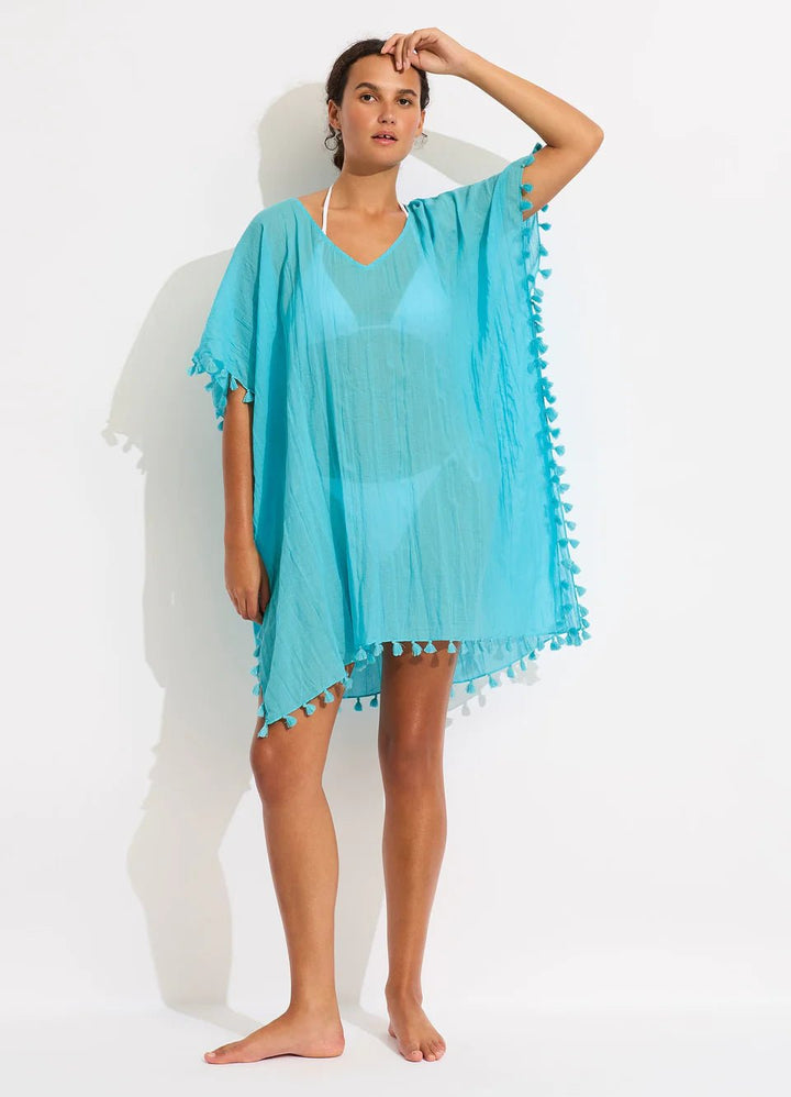 Coraoura | Women's Casual Stretch EDIT AMNESIA KAFTAN Tops — 1