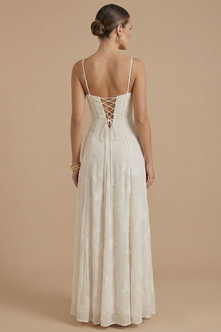 Doriaara | Women's Elegant Fitted Waist Occasion Dress — 2