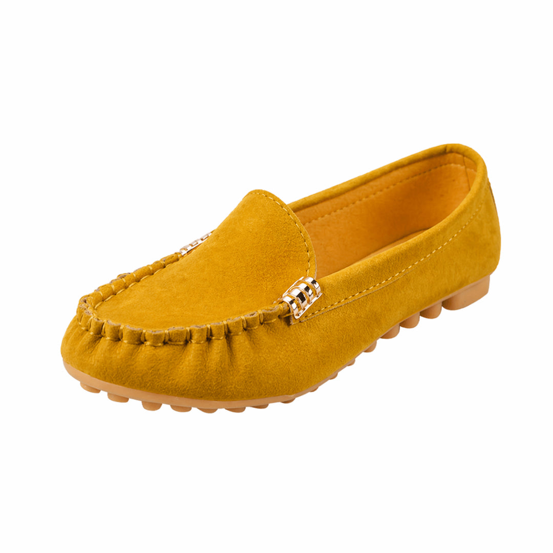 Ella | Women's Orthopedic Comfort loafer slip-on casual — Gelb