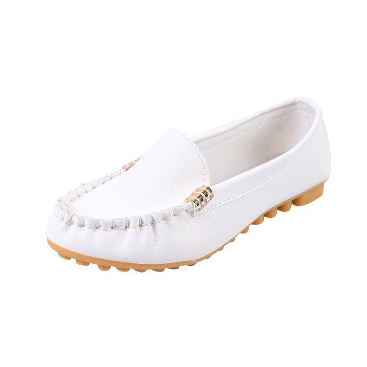 Ella | Women's Orthopedic Comfort loafer slip-on casual — Weiß