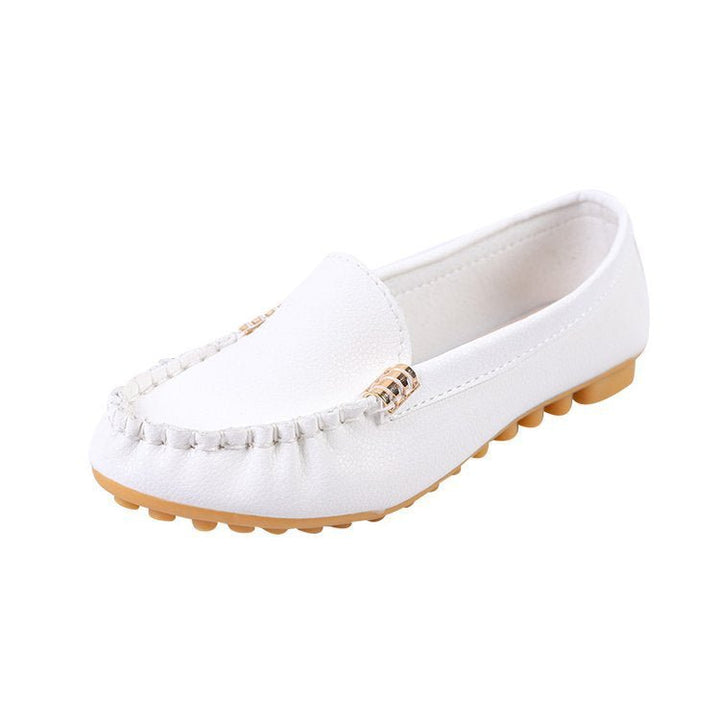 Ella | Women's Orthopedic Comfort loafer slip-on casual — Weiß