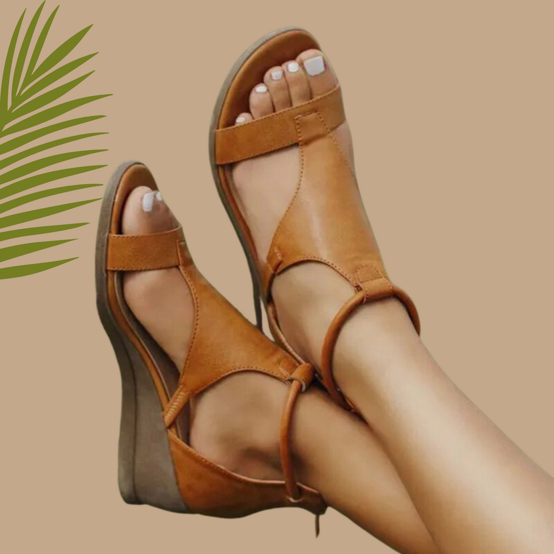 Faeria | Women's Comfortable Strap Sandals Open Toe Casual Sandals — 2
