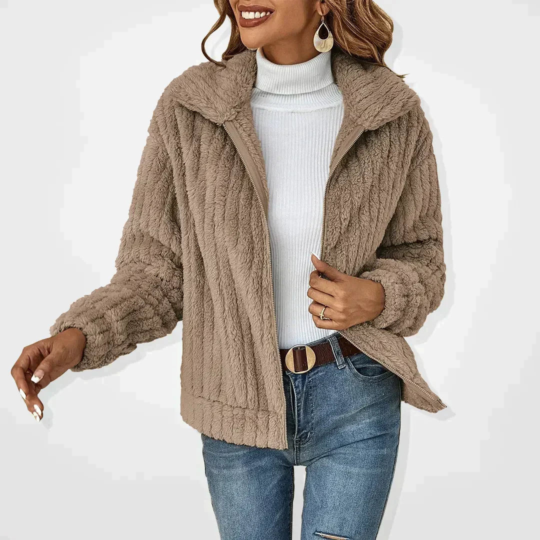 Fiolise | Women's Knit Cozy Fluffy Cardigan Sweaters — 1