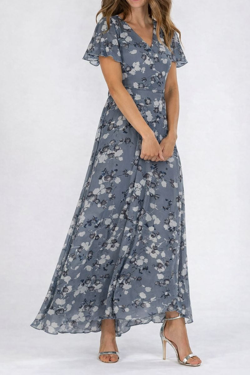 Gwenella | Women's Elegant Stunning Flowy Dress — 2