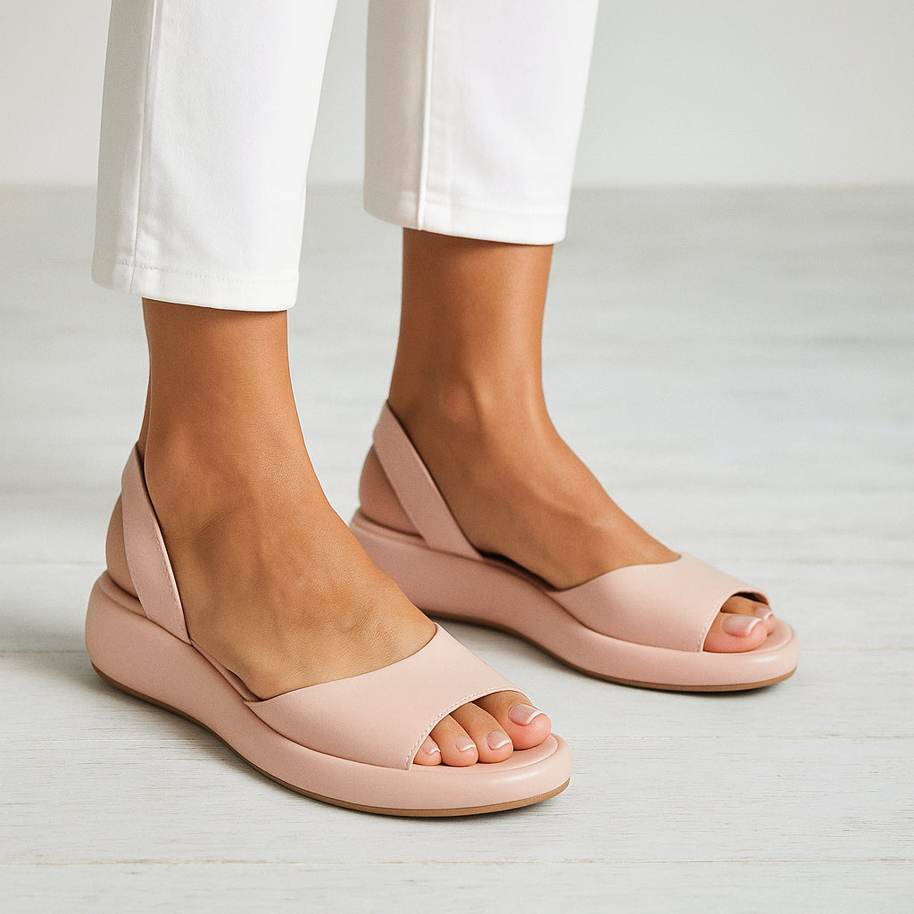 Halcywen | Women's Comfortable Open-Toe & Non-Slip Sandals — Pink