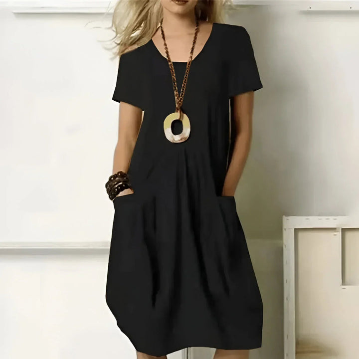 Hesperaine | Women's Elegant Midi Dress — 2