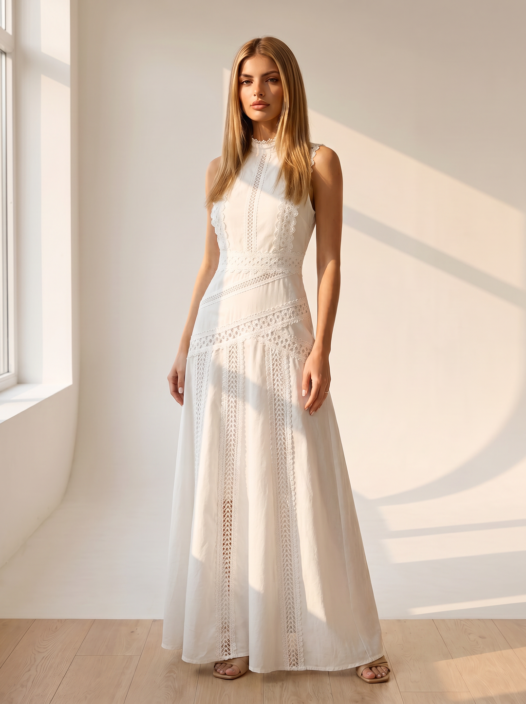 Charlotte | Flowy Midi Wedding Guest Dress