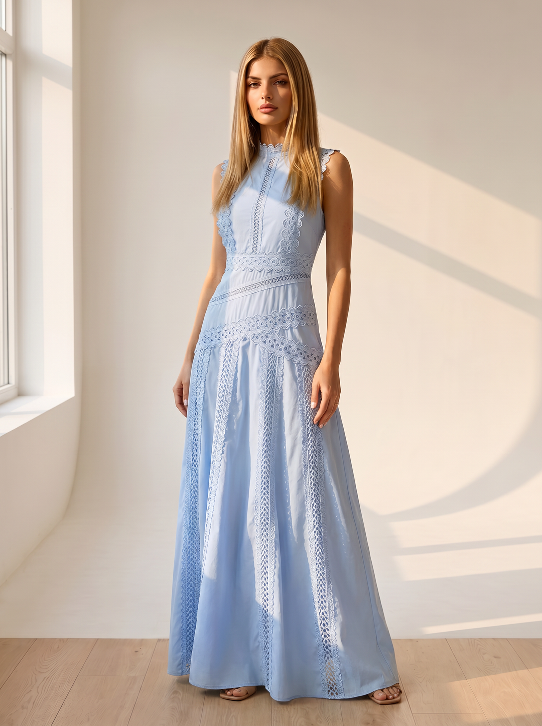 Charlotte | Flowy Midi Wedding Guest Dress