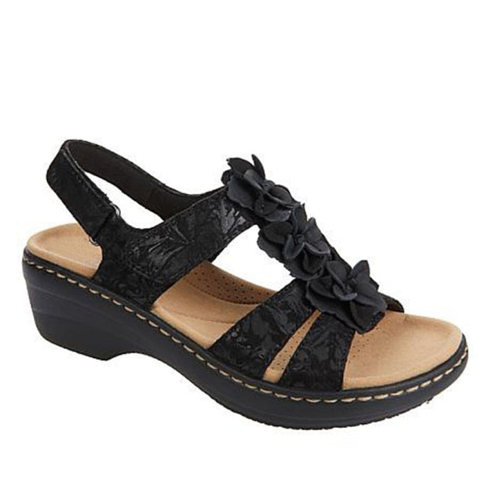Kairalise | Retro Roman-Style Wedge Sandals