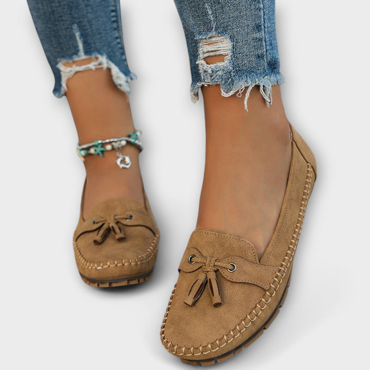Lily | Women's Orthopedic Comfort Slip-On Orthopaedic Loafers — Brown