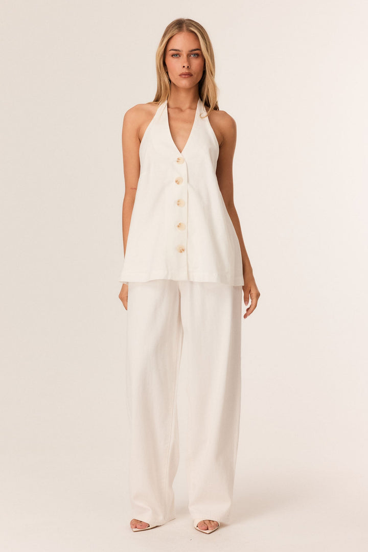 Melisaneen | Women's Sweater Vest Layering - White