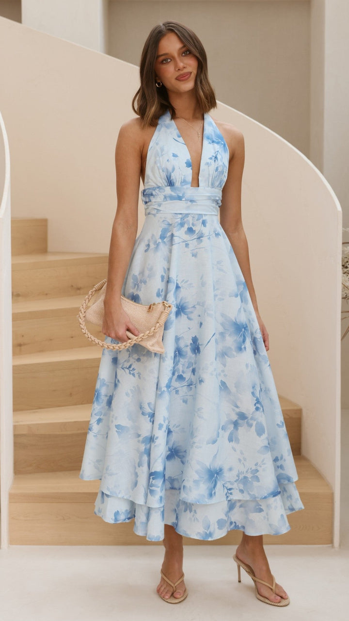Melisanria | Women's Floral Maxi Dress Wedding Guest