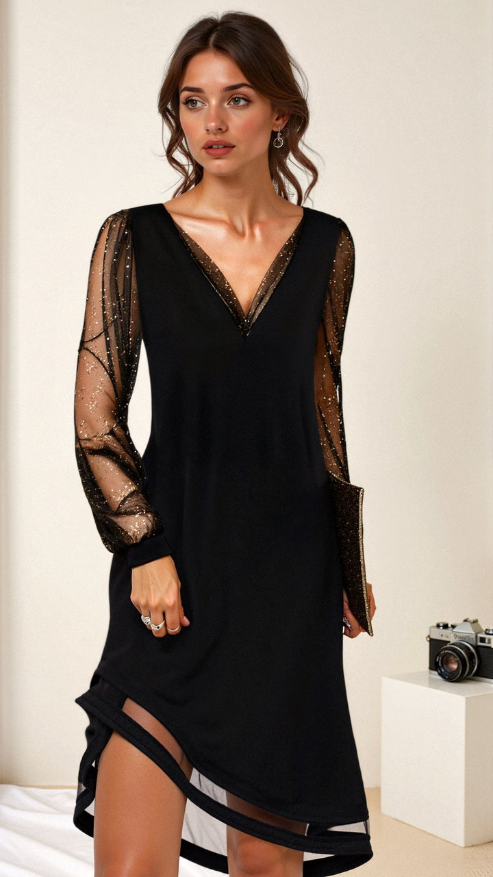 Noelha | Women Chic Party Mini Cocktail Dress