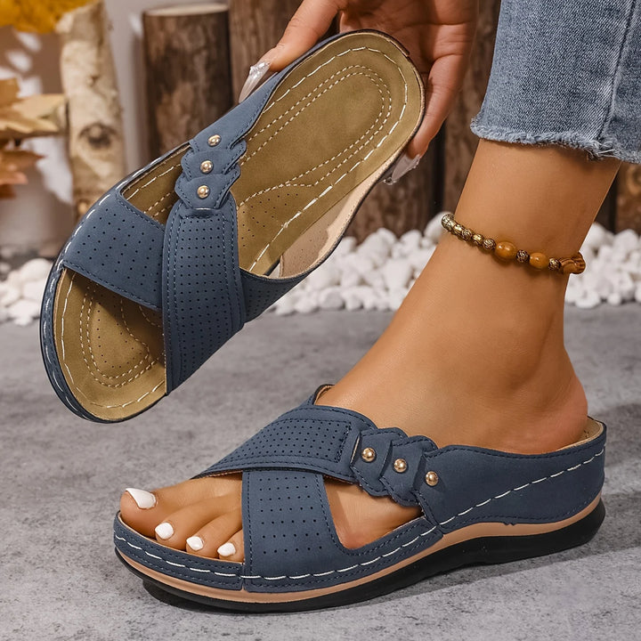Ninonara | Women's Comfortable Stylish Orthopedic Wedge Sandals — 2