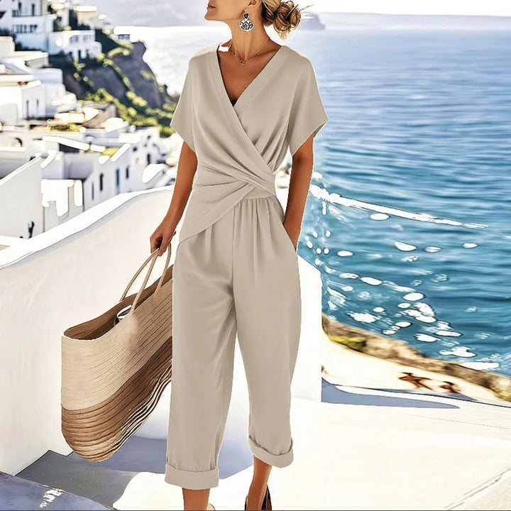 Rheaaine | Women's Matching Versatile Everyday Two-Piece Set — 1