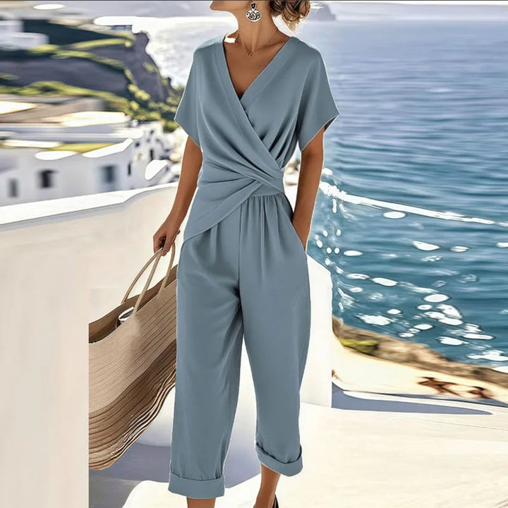 Rheaaine | Women's Matching Versatile Everyday Two-Piece Set — 2