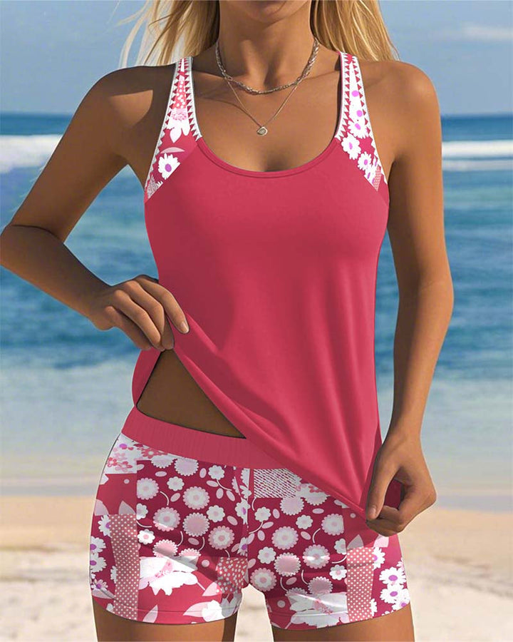 Sableora | Tank & Shorts Two-Piece Swim Set
