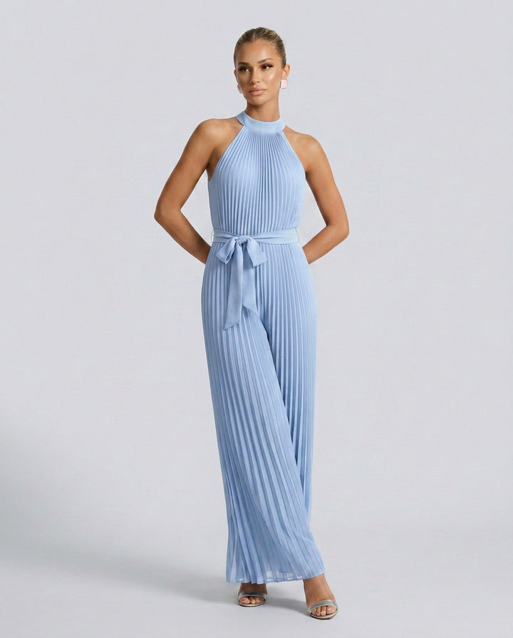 Selene | Women's Elegant Jumpsuit with Wide-Leg Trousers — 2
