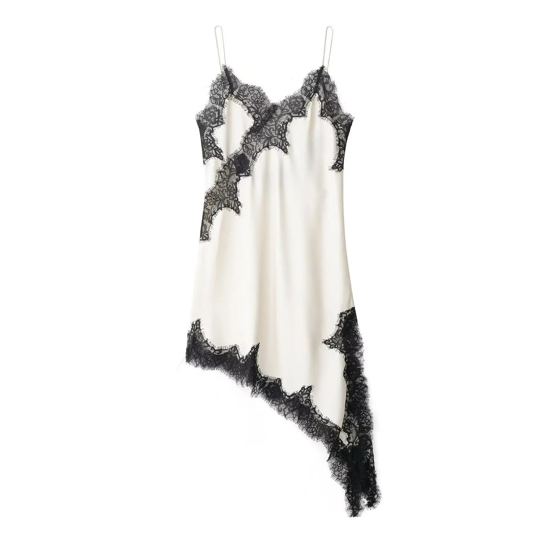 Serenelle | Backless Asymmetric Sleeveless Party Dress