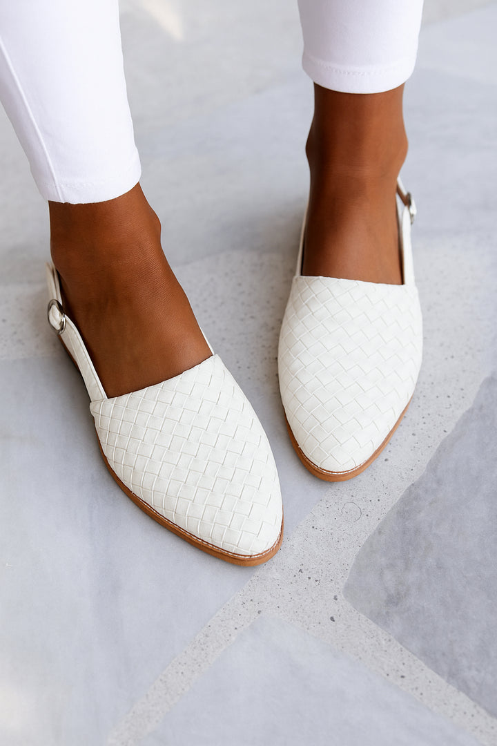 Serria | Women's Comfortable Leather Comfort Sandals — White