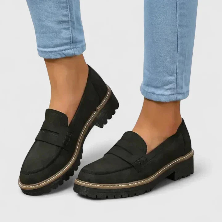 Severine | Women's Orthopedic Comfort Slip-On Orthopedic Arch Support Loafers — 2