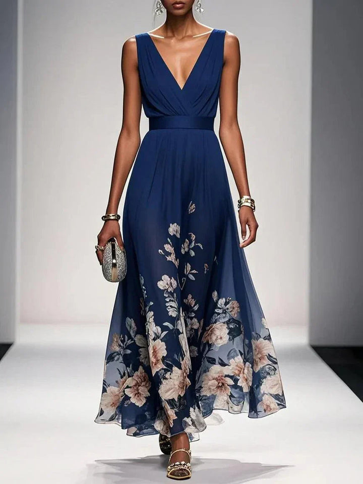 Unaanthe | Women's Elegant Floral Wedding Guest Dress — 2