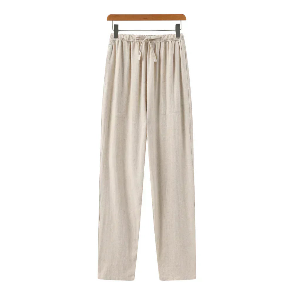Wrenlise | Women's Wide-Leg Marrakech - Linen Pants — 1