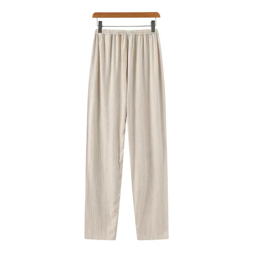 Wrenlise | Women's Wide-Leg Marrakech - Linen Pants — 2