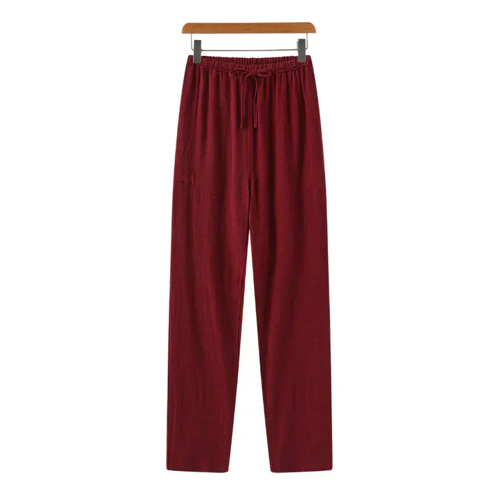 Wrenlise | Women's Wide-Leg Marrakech - Linen Pants — Ed